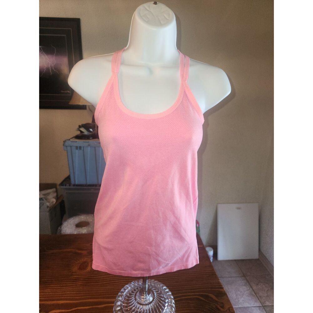 Attract Power Pink Tank Top Womens Size M Medium Tee Camisole